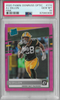 Graded 2020 Panini Donruss Optic AJ Dillon #174 Pink Rookie RC Football Card PSA 10 Gem Mint