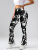 High-Waist Tummy Control Flare Yoga leggings For Women