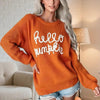 Women's Casual Round Neck Long Sleeve Pullover by FitiqueFit