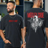 Motley Crue "Kickstart My Heart" World Tour T-Shirt – Front & Back Print by Dog Mom Hat
