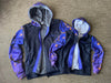 PLUMTUOUS CAMO HEAVY ZIP FLEECE HOODIE by Luckless Outfitters