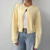 Light Ribbed Button-Up Cardigan by FitiqueFit