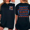 Dazed and Confused Ginny Stroud 4th of July T-Shirt – Two-Sided Retro 70s Cult Film Unisex Graphic Tee
