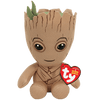 Ty Marvel Beanie Babies: Groot (Small) by Little Shop of Magic