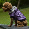 Cross-border pet supplies pet clothes dog clothes autumn and winter fur collar coat pet dog clothing by My Store