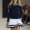 Women's Long Sleeve Sweater Dress by FitiqueFit