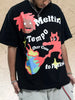 Men's Graphic Round Neck Oversized T-Shirt by Simply Love