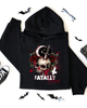 Fatally yours hoodie by Madness & Mayhem LLC
