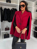 Women’s Solid Color Shawl Coat – Loose Wrap Outerwear by FitiqueFit