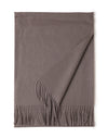 New Solid Color Wool Long Beard Warm Tassel Scarf Thick