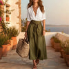 Button-Down Shirt & Straight Skirt Two-Piece Set by FitiqueFit
