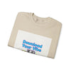 Download Your Vibe Sweatshirt | Y2K retro tech, pixel floppy art by Tristan’s Treehouse