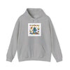 Retro Toy Robot Hoodie | Throwback Kid primary colors, childlike design by Tristan’s Treehouse