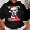 Women’s Christmas Dog Hoodie by FitiqueFit