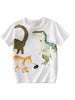 Children's Dinosaur Crew Neck Short Sleeve T-Shirt by Simply Love