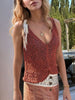 Crochet V-Neck Tank
