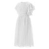 Girls Performance Piano Competition Birthday Chiffon Princess Dress