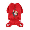 Pet Fleece Kung Fu Bear Dog Clothes by My Store