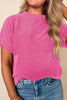 Mock Neck Short Sleeve T-Shirt by Simply Love