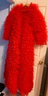 Chic Fluffy Colorful Tulle Robe For Women