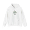 Handwritten Tree Doodle Hoodie | sketch aesthetic, handwritten message apparel by Tristan’s Treehouse
