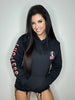 Out Here Being Wild Hoodie in Dusty Coral by Luckless Outfitters