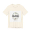 Courage Minimal Wordcloud Tee | Fresh-Start Minimalism, New Page Apparel by Tristan’s Treehouse