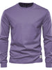 Men's Full Size Round Neck Long Sleeve T-Shirt Plus Size