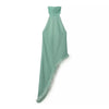 European And American Party Halter Dress Feather Stitching Vacation Style