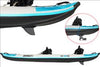 The 385ft FastTrack V-bottom Inflatable Kayak - Pro Carbon Package