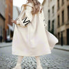 Women’s Letter Print Hooded Coat by FitiqueFit