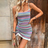 Boho Backless Knitted Beach Dress by FitiqueFit