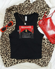 overworked cropped tank by Madness & Mayhem LLC
