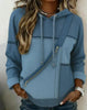 Women’s 3D Printed Hooded Sweatshirt – Long Sleeve Pullover by FitiqueFit