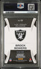 Graded 2024 Panini Totally Certified Brock Bowers #23 Sunday Special Blue /199 Rookie RC Football Card PSA 10 Gem Mint by Hall of Fame Sports Memorabilia