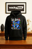 In April We Wear Blue for Autism Awareness 3 Graphic Tee Shirt by MyWackyTees