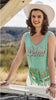 Double D Ranch Rhinestone Suits & Cowboy Boots Fringe Tank Top by Neon Spur