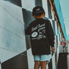 THE FINAL TRACK ATTACK LONG SLEEVE TEE - SOLID BLACK by LITTLE RAD THINGS