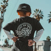 TIL DEATH DO WE RIDE TEE - BLACK by LITTLE RAD THINGS