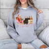 "Hoe Hoe Hoe" Holiday Hoodie – Classic Christmas Slogan Pullover by Dog Mom Hat