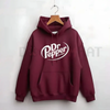 Retro Dr Pepper Soda Lover Unisex Hoodie by Dog Mom Hat