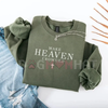 "Make Heaven Crowded" Christian Sweatshirt – Faith-Based Crewneck, Religious Quote Apparel, Unisex Gift by Dog Mom Hat