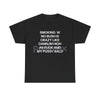 "No Bush" Statement T-Shirt - Bold Humor Graphic Tee, Political or Grooming Joke Shirt