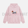 Aelfric Eden Cartoon Dog Embroidered Unisex Hoodie by Dog Mom Hat