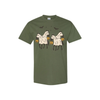 "Night-Mare" Unisex Tee – Creepy Horse Graphic Shirt, Dark Humor Cotton Top by Dog Mom Hat