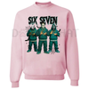 funny "Six Seven" 67 Halloween Shirt | Slasher Movie Killers Sweatshirt by Dog Mom Hat