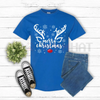 Christmas Reindeer Shirt – Unisex Satirical Political Holiday Tee by Dog Mom Hat