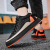 Men's Fashion Thick-Soled Sports Shoes Outdoor Non-Slip Breathable Casual Comfortable Sneakers Walking Slip-On Running Sneakers Lightweight Breathable Mesh Soft Sole by Stevvex