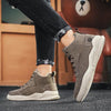 Business Men's High Quality Casual Shoes Fashion Trend Men's Sports Leather Shoes Comfortable Lace-Up Non-Slip Walking Shoes Leather Luxury Non-Slip Hiking Boots Outdoor Lightweight Shoes by Stevvex
