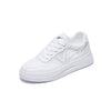 Spring Fashion Breathble Women Sneakers Leather Platform Shoes Women Lace Up Casual Shoes White Fashion Sneakers White PU Leather Platform Sneaker For Women Lace Up Walking Sneakers by Stevvex